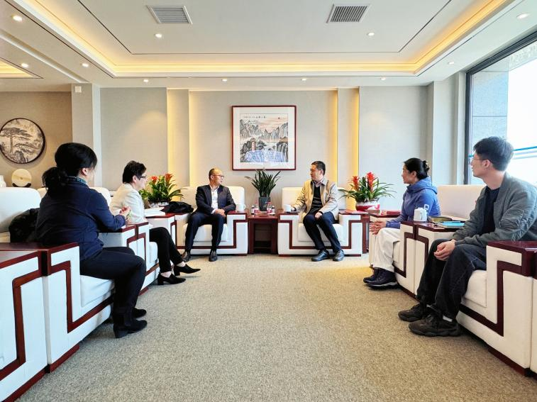 上海国际商会副会长杨东升莅临中垦上海公司